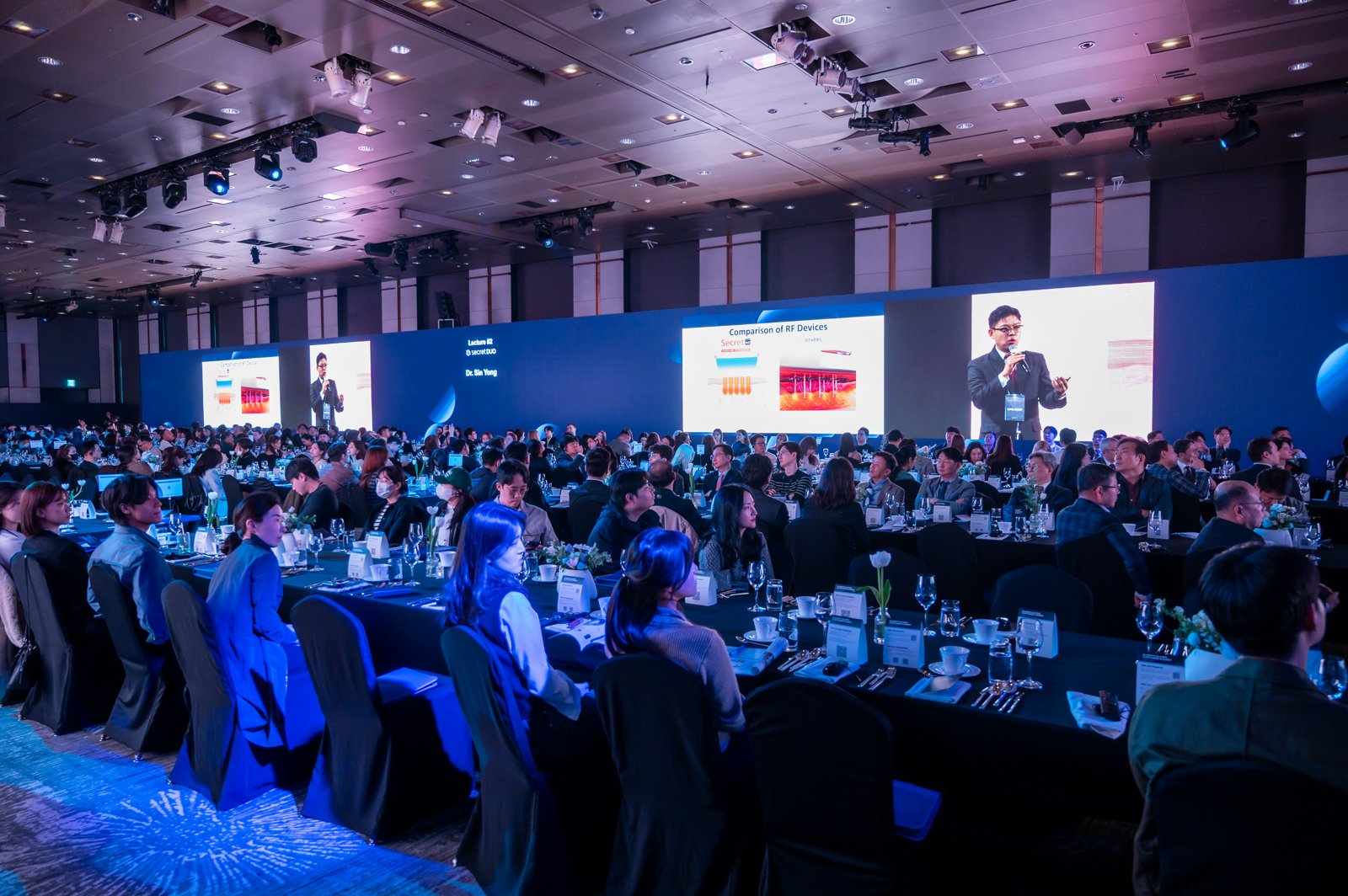 Dr Sin Yong training aesthetic doctors abroad