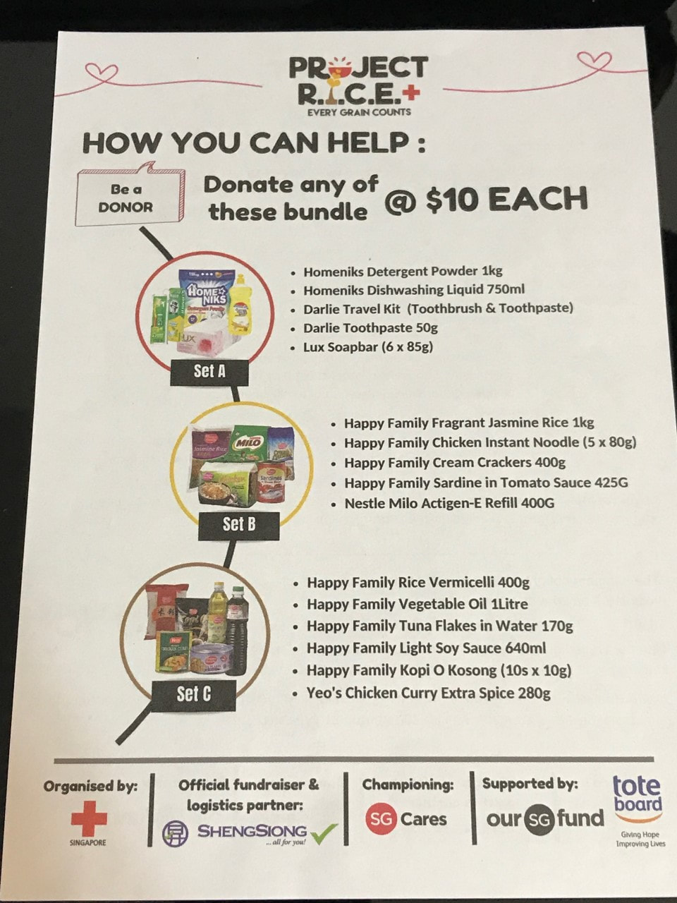 Every little bit counts!